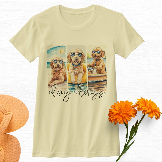 T-shirt Goldendoodles en Lunettes de soleil Chien Jours d' (Créateur téléchargé)