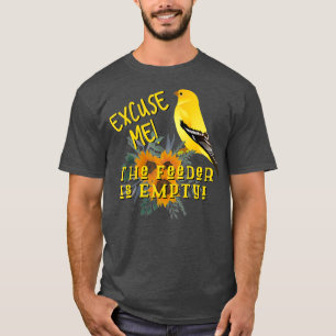 T-shirt Goldfinch BirdWatcher Birder Birder Loun Retro