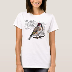 T-shirt Goldfinch et rose