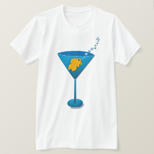 T-shirt Goldfishtini (Design devant)