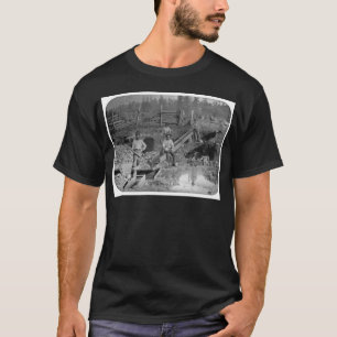 T-shirt Goldminers Gold Rush Miners ~ California 1850