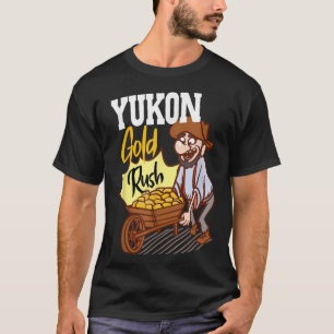 T-shirt Goldrush au Yukon Territoire Canada Vacances Canad
