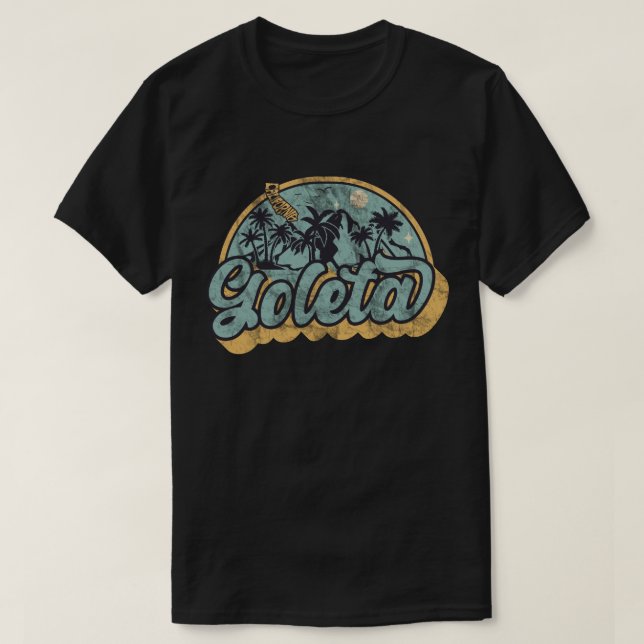 T-shirt Goleta, Californie (Design devant)