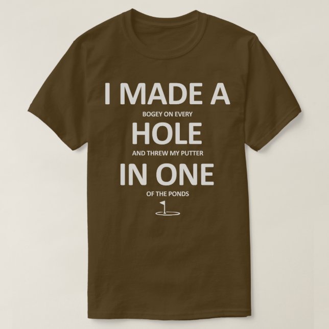 T-shirt Golf (Design devant)