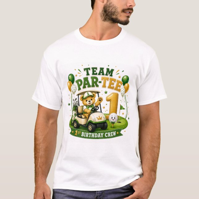 T-shirt Golf 1er Anniversaire  (Devant)