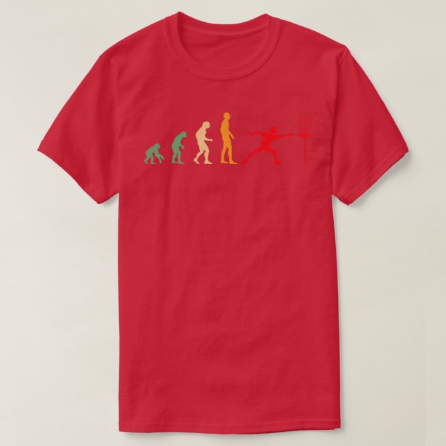 T-shirt golf 2 disques (Design devant)