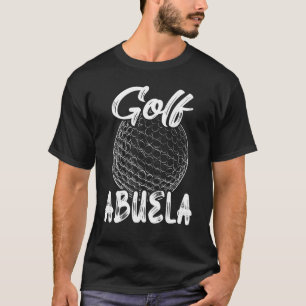 T-shirt Golf Abuela Femmes Golf Golf Ball Player Famille M
