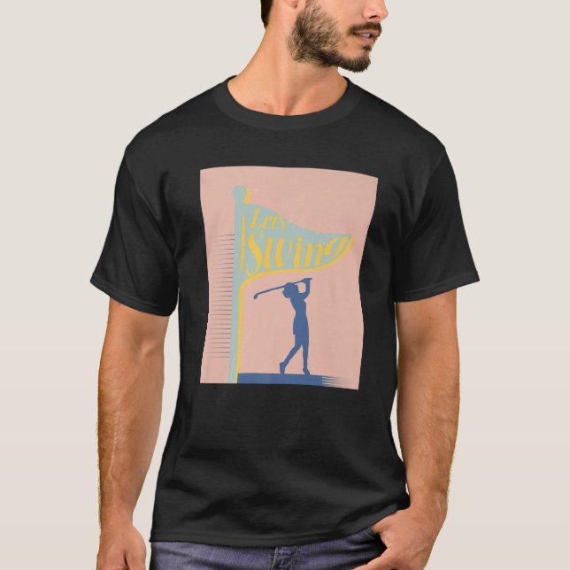 T-shirt Golf Accessoires de couture Golfing Nouveautés Gol (Devant)