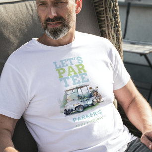 T-shirt Golf Adulte Anniversaire personnalisé