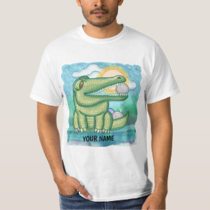 T-shirt Golf Alligator