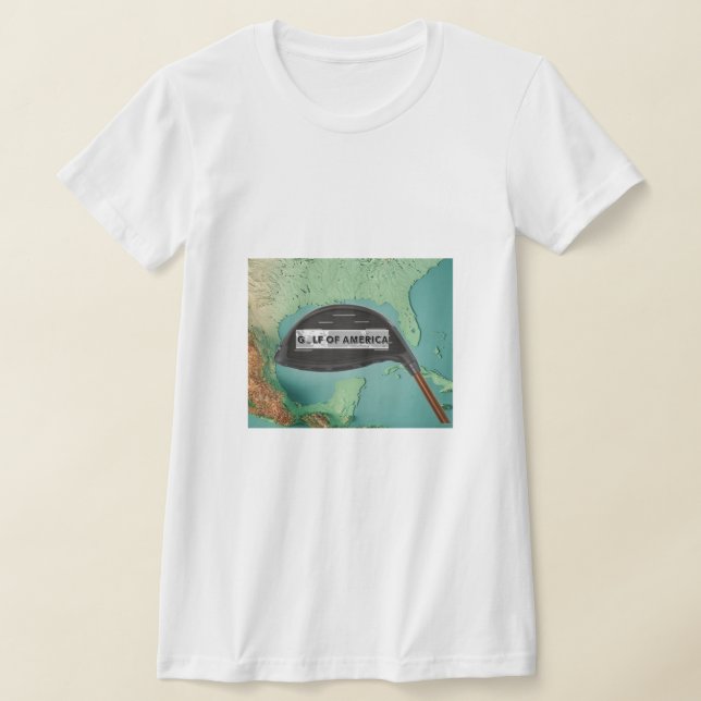 T-shirt Golf avec patriatisme (Poser)