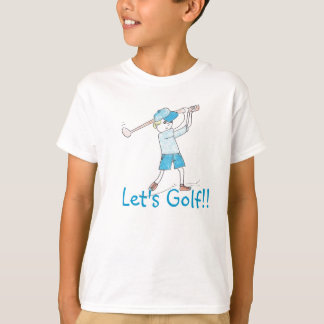 T-shirt Golf ! ! Chemise garçon