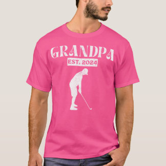 T-shirt Golf Club Expert Grand-père Golf Vétérinaire Distr