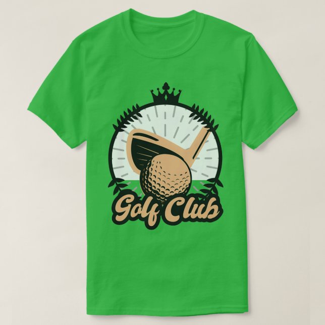 T-shirt golf club golf amoureux 2 (Design devant)