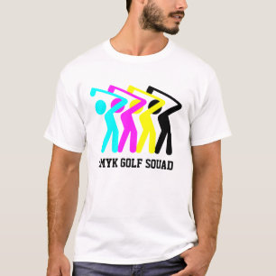 T-shirt GOLF CMYK personnalisé