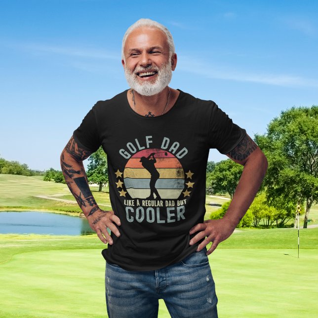 T-shirt Golf Dad Like a Regular Dad But Cooler (Créateur téléchargé)