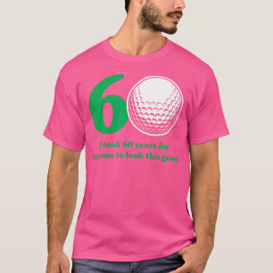 T-shirt Golf de 60 ans Golf de 60e anniversaire