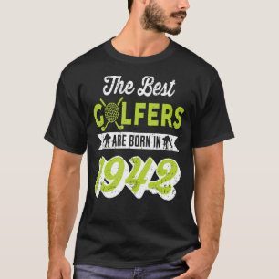 T-shirt Golf de 80 ans Golf de Golfing 1942 80e anniversai