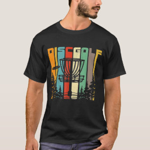T-shirt Golf de disque rétro frisbee sports passe-temps co