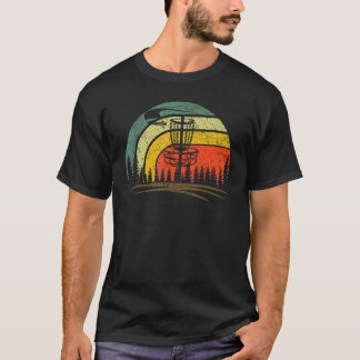 T-shirt Golf de disque rétro vintage Frolf Sport de disque