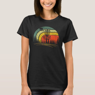 T-shirt Golf de disque rétro vintage Frolf Sport de disque