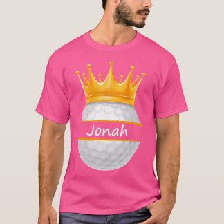 T-shirt Golf de nouveauté nom personnalisé Jonah Sports Pa