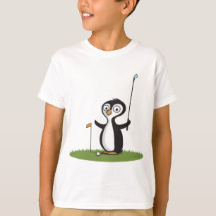 T-shirt Golf de pingouin