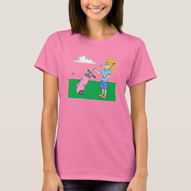 T-shirt Golf des femmes (Devant)