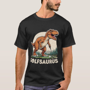 T-shirt Golf Dinosaur Golfer T-rex Jouer Golf Dino Golfi