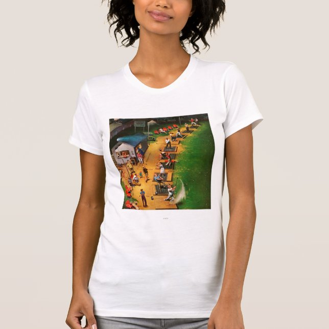 T-shirt Golf Driving Range par John Falter (Devant)
