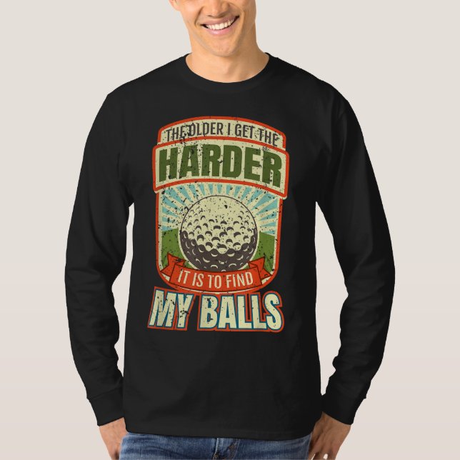 T-shirt Golf Drôle Pour Hommes Golfeurs Drôle (Devant)