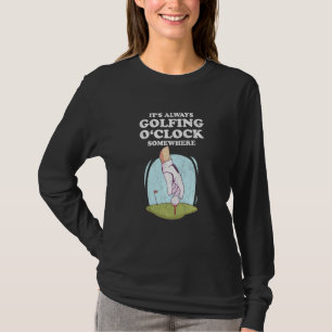 T-shirt Golf Drôle Pour Les Joueurs De Golf Qui Aiment Jou