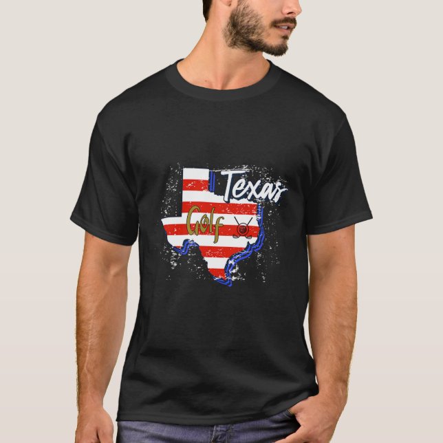 T-shirt golf du texas (Devant)