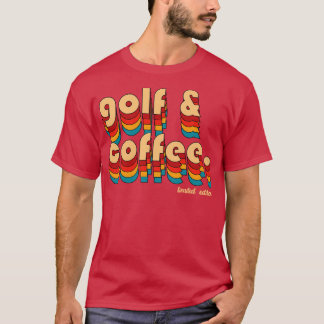 T-shirt Golf et café