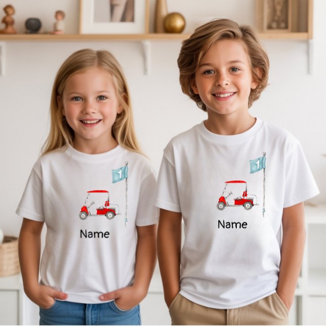 T-shirt Golf  fête d'anniversaire pour 1 an (Créateur téléchargé)