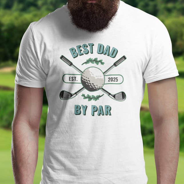 T-shirt Golf & Golf Ball Meilleur Papa Par Par (Créateur téléchargé)