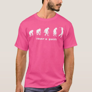 T-shirt Golf Golf Golf Evolution Golf Club Golf Course