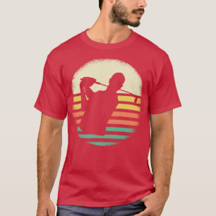 T-shirt Golf Golfer Retro Sunset Design