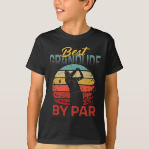 T-shirt Golf Grandude Meilleur Grandude de golf selon Par