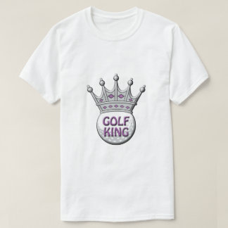 T-shirt Golf King Fête des pères Dadism Cadeau