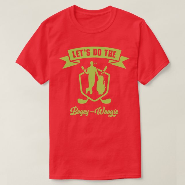 T-shirt Golf Lecteur Golf Golf Golf Golfer 11 (Design devant)