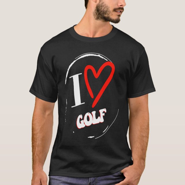 T-shirt Golf L'idée amusante (Devant)