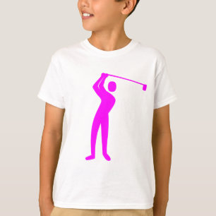 T-shirt Golf - Magenta