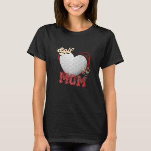 T-shirt Golf Maman Femme Cheer Golf Maman Fête des Mères G