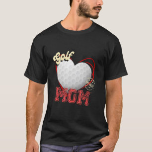 T-shirt Golf Maman Femme Cheer Golf Maman Fête des Mères G