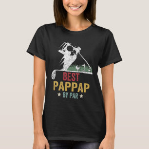 T-shirt Golf Meilleur Pappap Par Grand-Père Golfeur Fête d