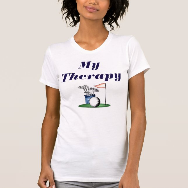 T-shirt golf "My Therapy" (Devant)