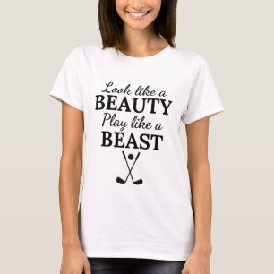 T-shirt Golf : On dirait un jeu de beauté comme une bêt
