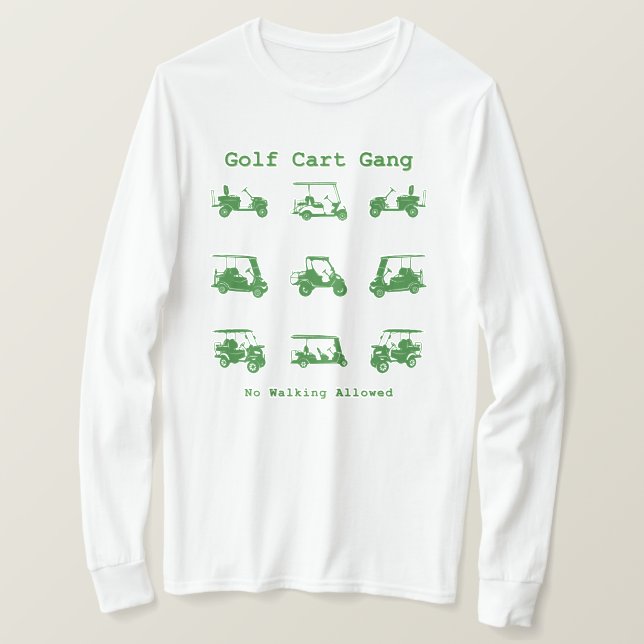 T-shirt Golf Panier Gang Funny Golf Lover Cadeau (Design devant)