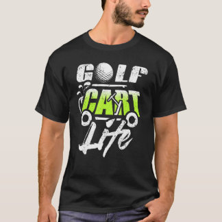 T-shirt Golf Panier Vie Joueur Golfeur Lover Golfeur